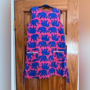 Girls size 6 Lilly Pulitzer dress elephant print